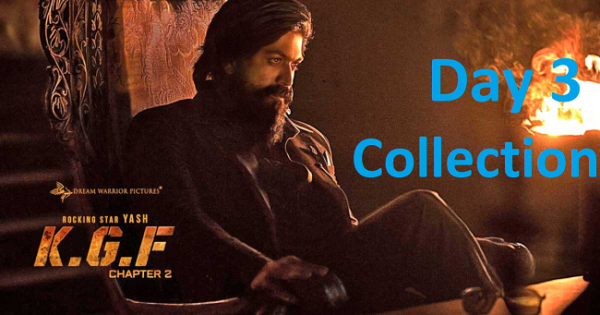 KGF 2 Day 3 Collection