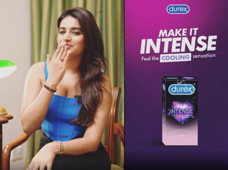 Nidhhi Agerwal promotes condoms, Netizens ask: Have you tried?
