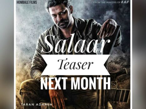 Salaar teaser to out on this date