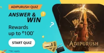 Amazon Adipurush Quiz Answers Adipurush is Based On Which Indian Epic?